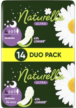 Гігієнічні прокладки Naturella Ultra Night, 14 шт (7 крапель)